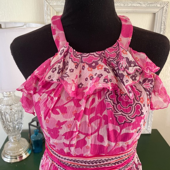 Sexy Silk Summer Dress - Picture 2 of 11